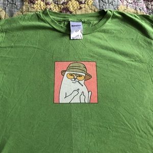 Rip N Dip Fear and Loathing Cat T Shirt